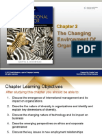 CHAPTER 2 CHANGING ENVIRONMENT IN ORGANIZATION