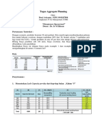 Tugas Aggregate Planning Dengan Overtime dan Subkontrakting