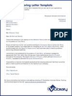 CVL Covering Letter Template PDF