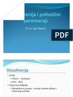 Shizofrenija I Psihotični Poremecaji