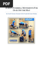 10 Top Dumbbell Movements Ebook