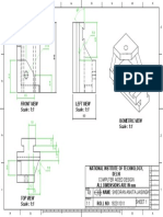 Front View Scale: 1:1 Left View Scale: 1:1 Isometric View Scale: 1:1