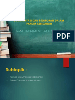 01 Konsep Dan Teknik Dokumentasi Kebidanan Bu Irma PDF