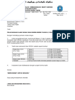 SURAT Makluman Ujian Segak Skba BIL 1 2019