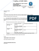 Surat Ujian Segak Mac 2019