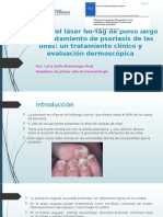 Eficacia Del Láser Nd-Yag de Pulso Largo en El Tratamiento de Psoriasis de Las Uñas: Un Tratamiento Clínico y Evaluación Dermoscópica