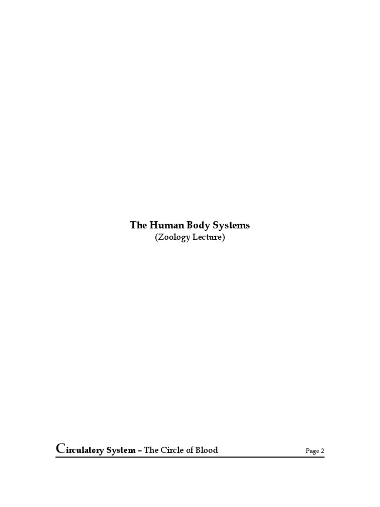 Understanding the Circulatory System | PDF | Circulatory System | Kidney