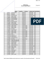 HIS-Valves Consist Detail Report: Quantity Consist Description Level No. Part Type Service Level Sum Indicator