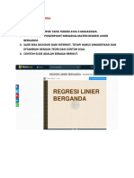 Regresi Linier Berganda