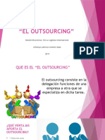 "El Outsourcing": Gestión Económica de La Logística Internacional