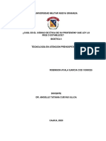 Codigo de Etica y Juramento PDF