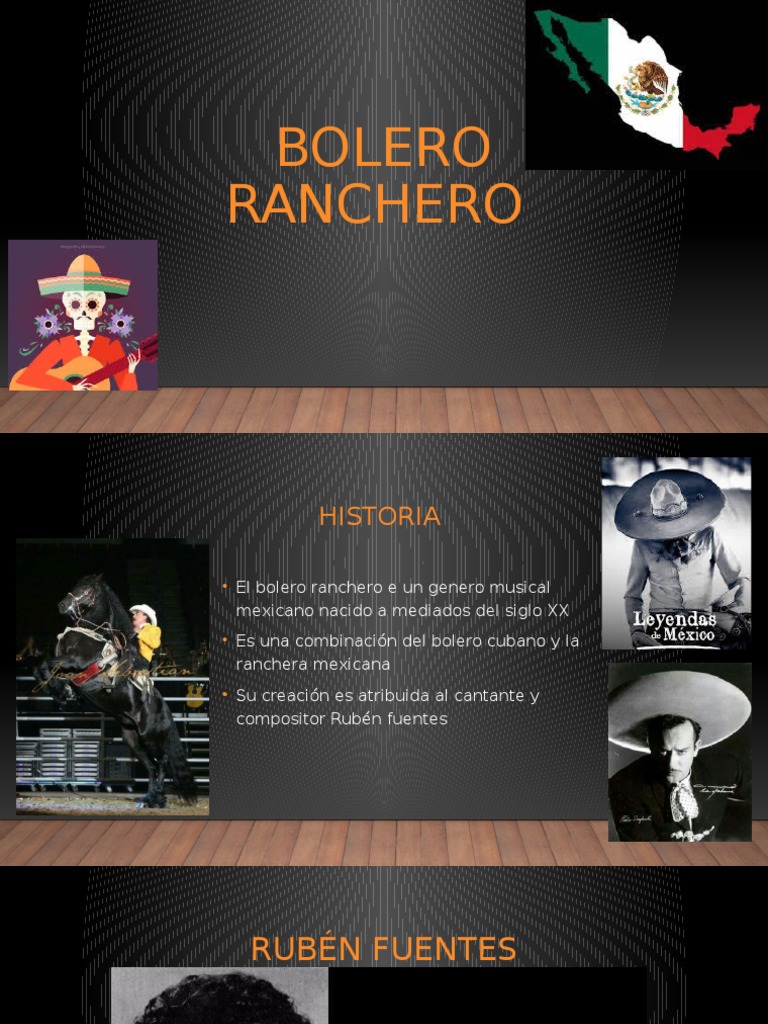 La historia del bolero ranchero: Un género musical mexicano que combina ...