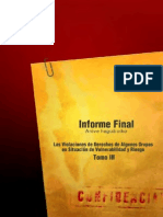 Informe Comisión Verdad y Justicia Paraguay (Tomo III)