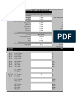 INPUTS (All White Boxes Within Gray Background) : Financials General