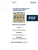 Segundo Informe de Instalaciones Electricas