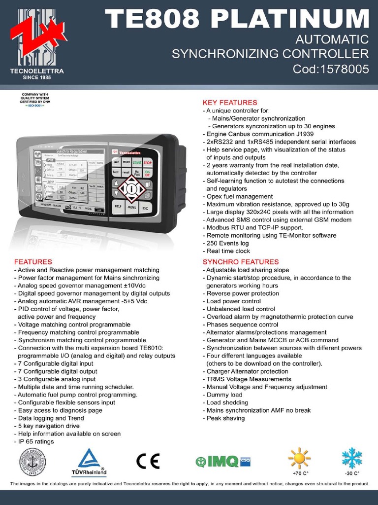 Catalogue Te808platinum | PDF