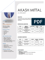 Akash Mittal: Ca Articleship