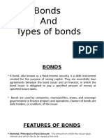 Bonds and Types of Bonds: Presented by Silpa.P.S MBA110/18 T2 Mba