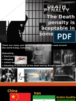The Death Penalty Is Aceptable in Some Cases?: by Dania Rivera
