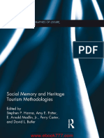 Social Memory and Heritage Tourism Methodologies PDF