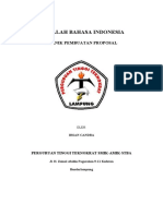 Makalah Teknik Pembuatan Proposal