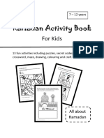 Ramadan Activity Book For Kids