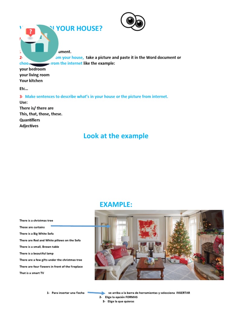 Describe Your Home Spaces | PDF