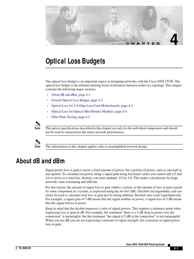 Calculating Optical Loss Budgets A StepbyStep Guide to Ensuring