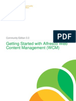 Getting Started With Alfresco Web Content Management (WCM) : Community Edition 3.3