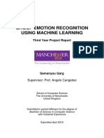 Group Emotion Recognition Using Machine Learning: Third Year Project Report