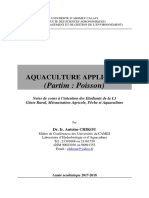 Notes du cours Aquaculture Appliquée 