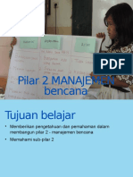 Pilar 2 Manajemen Bencana