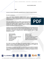 Carta Proveedores Prevención Por Covid 19 PDF