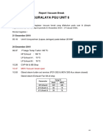 Suralaya Pgu Unit 6: Report Vacuum Break