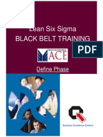 Lean Six Sigma Black Belt Training: Define Phase