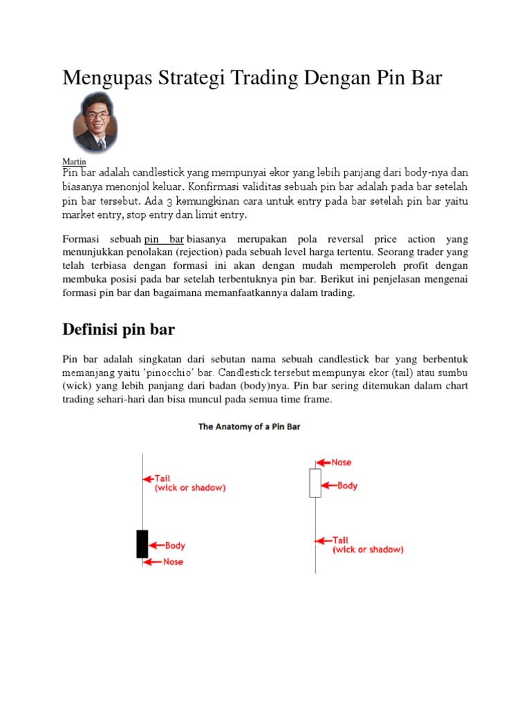 Strategi Trading Menggunakan Pin Bar | PDF | Sejarah