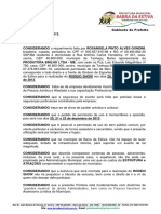 Razões para Permissão de Uso de Bem Público - BA portaria_2013-025