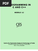 Programming in C & C++