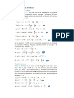 Ejercicios de Funciones Vectoriales