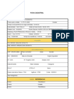 Ficha Atualização Cadastral