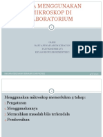 Rafi Andyah - Basic Microscope Setup and Use