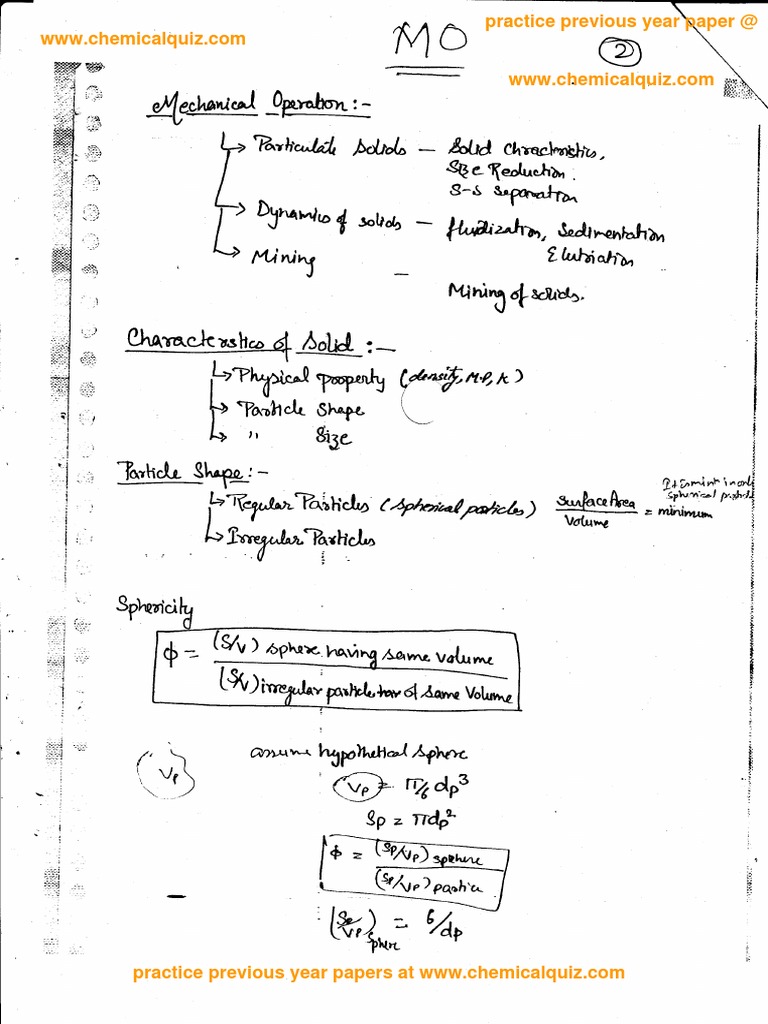 Mechanical Operation PDF