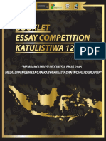 Booklet Essay Competition