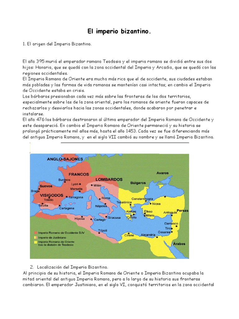 Historia del Imperio Bizantino | PDF | imperio Bizantino | Justiniano I