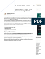 Gestão Financeira Empresarial - o Que É, Controles e Modelos PDF