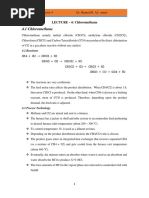 LECTURE - 4: Chloromethane