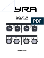 Compar Kit 1 & 2 DMX Led Light Set