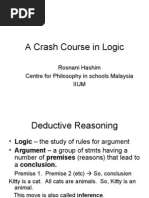 Course in Logic
