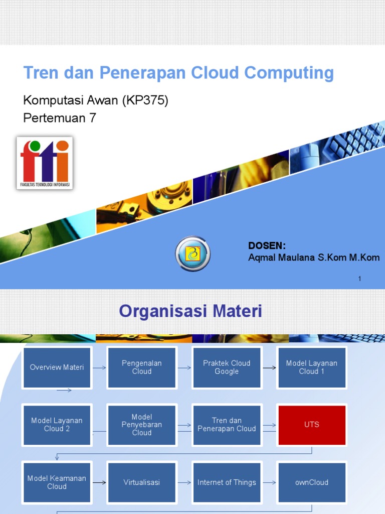 7 - KP375 - Tren Dan Penerapan Cloud Computing | PDF | Komputer ...