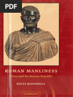 (Myles Anthony McDonnell) Roman Manliness Virtus | PDF | Ancient ...